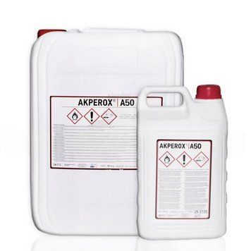 Фото Отвердитель 1 кг AKPEROX A50 для полиэфирных смол и гелькоутов
