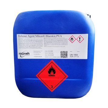 Фото Разделитель Mikon Blueskin PVA 1 л. водная синяя плёнка для полиуретановых и эпоксидных систем