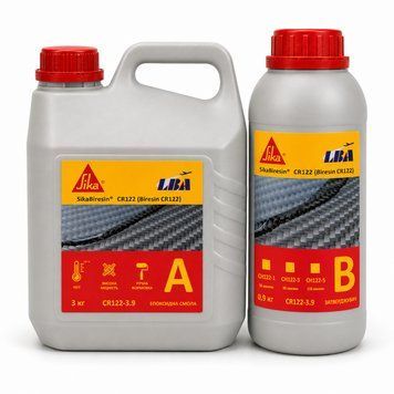 Эпоксидная смола для карбона и композитов 3,9 кг Sika Biresin CR122, комплект (смола + отвердитель) аналог LARIT MGS LR-285