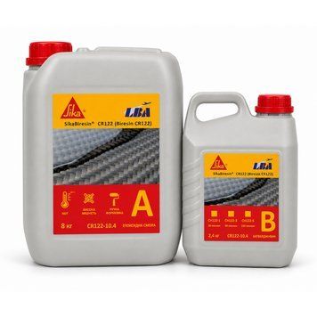 Эпоксидная смола для карбона и композитов 10,4 кг Sika Biresin CR122, комплект (смола + отвердитель) аналог LARIT MGS LR-285
