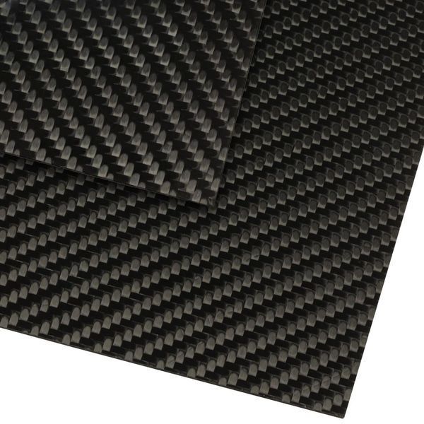 Карбоновий лист PRO-TECH 600×500×5 Twill Matt UD150