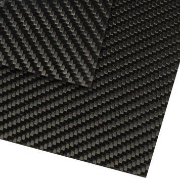 Карбоновий лист PRO-TECH 600&times;500&times;6 Twill Matt UD150