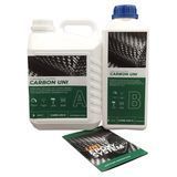Фото Эпоксидная смола 5 кг для карбона и стеклоткани CARBON UNI комплект с отвердителем