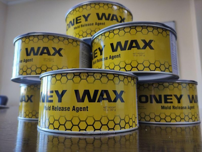 Фото Разделительная паста Honey Wax для форм из стеклопластика, воск для матриц 14 oz