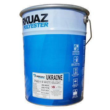 Ортофталевый гелькоут с УФ-устойчивостью 1 кг TP600 H-W Gelcoat белый