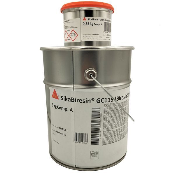 Эпоксидный гелькоут 5.35 кг комплект Sika Biresin GC115+GC05 зелёный, химстойкий, для форм и моделей фото Фото Эпоксидный гелькоут 5.35 кг комплект Sika Biresin GC115+GC05 зелёный, химстойкий, для форм и моделей